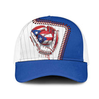 Dripping Baseball Puerto Rico Mesh Trucker Cap