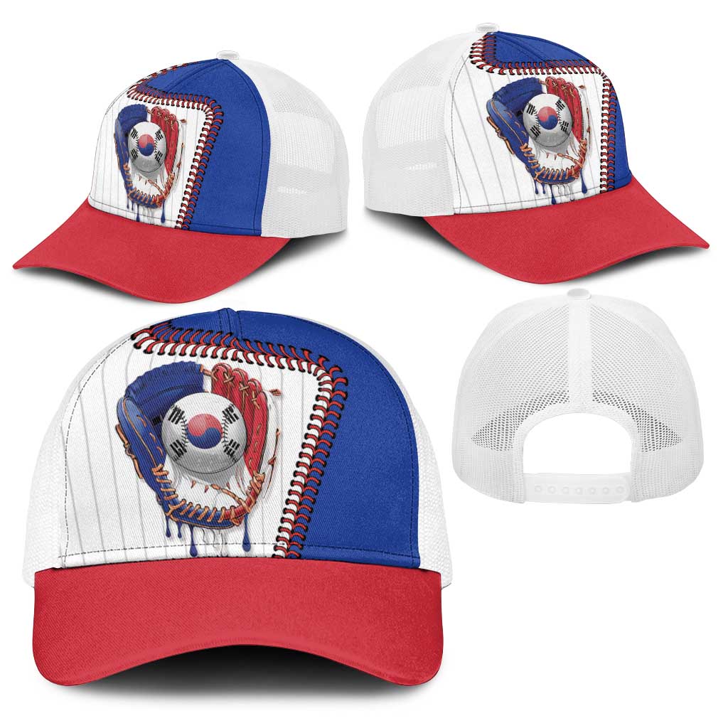 Dripping Baseball South Korea Baseball Net Cap