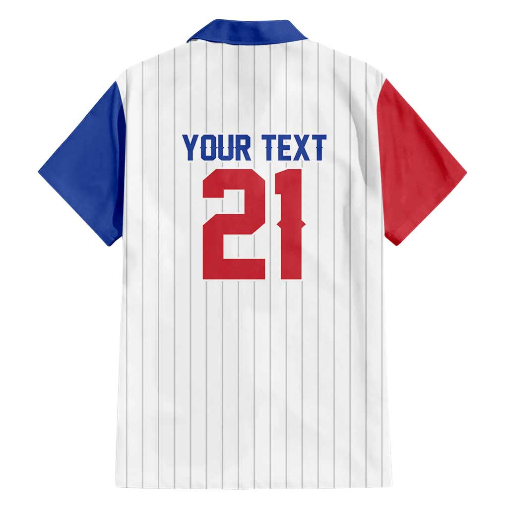Custom Dripping Baseball South Korea Hawaiian Shirt