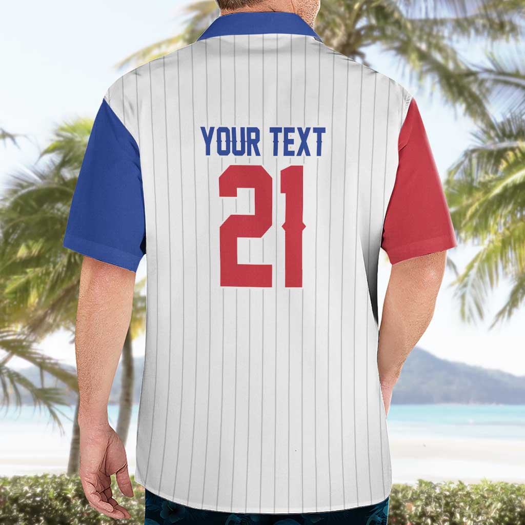 Custom Dripping Baseball South Korea Hawaiian Shirt