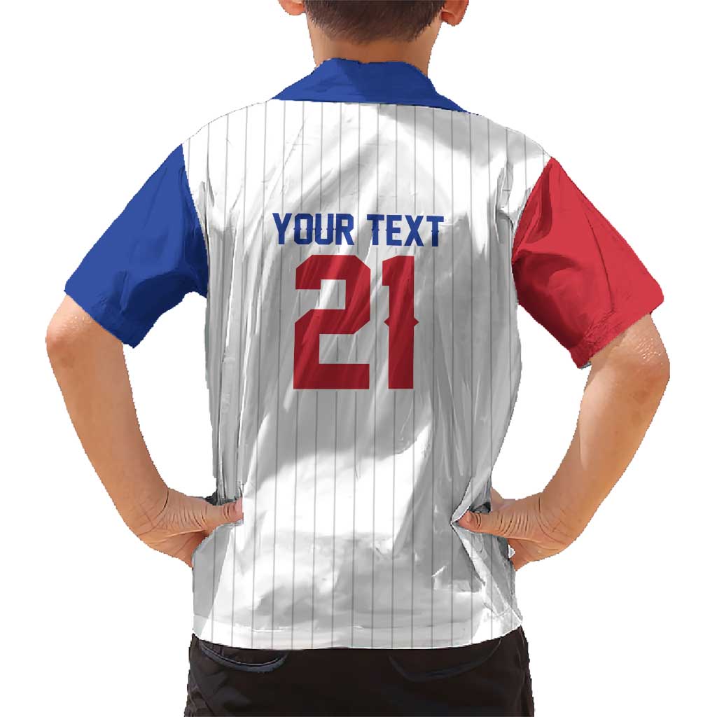 Custom Dripping Baseball South Korea Hawaiian Shirt