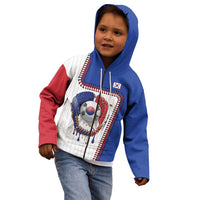 Custom Dripping Baseball South Korea Kid Hoodie