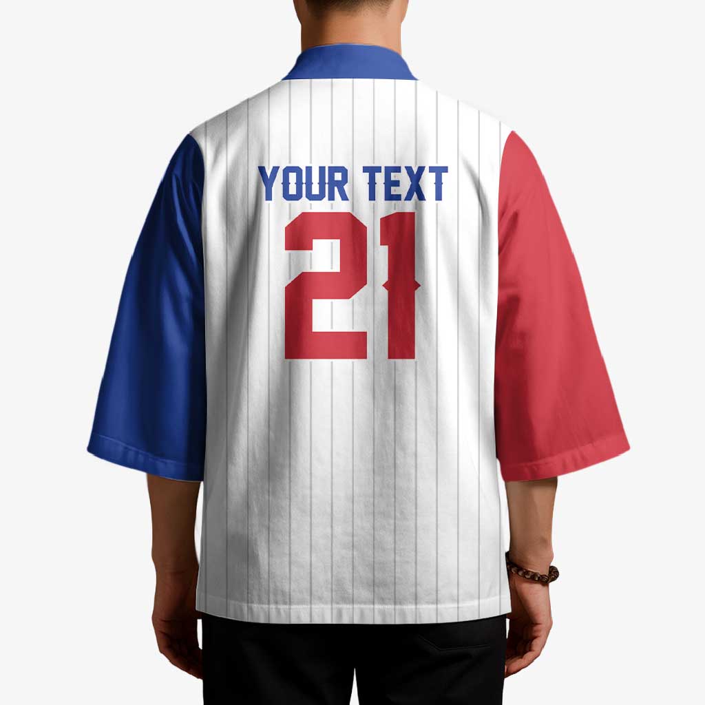 Custom Dripping Baseball South Korea Kimono