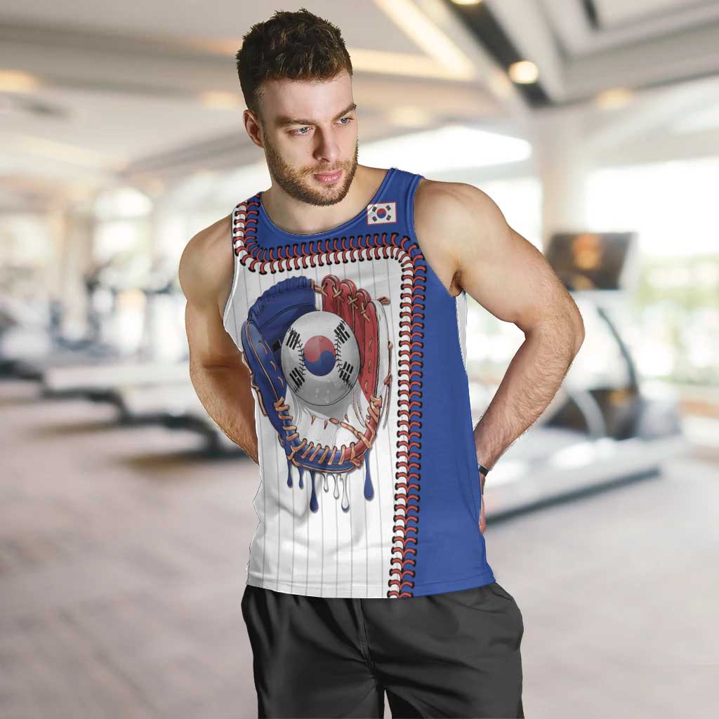 Custom Dripping Baseball South Korea Men Tank Top