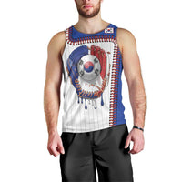 Custom Dripping Baseball South Korea Men Tank Top