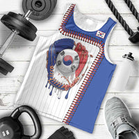Custom Dripping Baseball South Korea Men Tank Top