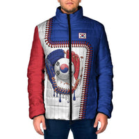 Custom Dripping Baseball South Korea Padded Jacket