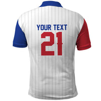 Custom Dripping Baseball South Korea Polo Shirt