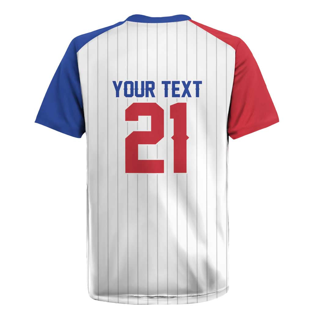 Custom Dripping Baseball South Korea Rugby Jersey
