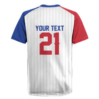 Custom Dripping Baseball South Korea Rugby Jersey