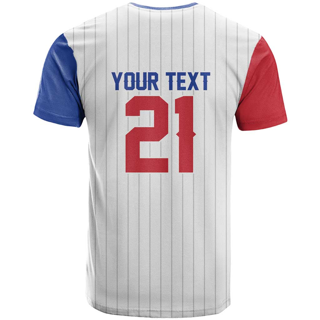 Custom Dripping Baseball South Korea T Shirt