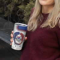 Custom Dripping Baseball South Korea Tumbler Cup
