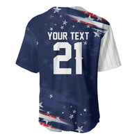Custom Dripping Baseball United States Baseball Jersey