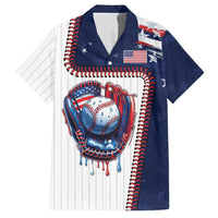 Custom Dripping Baseball United States Hawaiian Shirt
