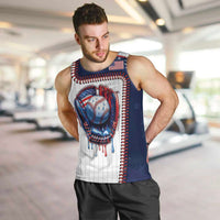 Custom Dripping Baseball United States Men Tank Top
