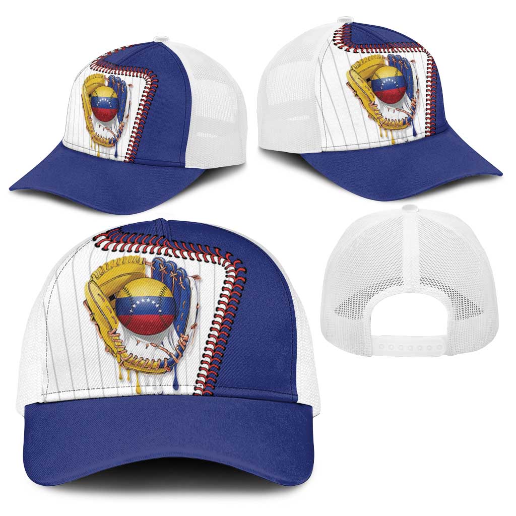 Dripping Baseball Venezuela Baseball Net Cap