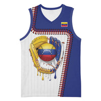 Custom Dripping Baseball Venezuela Basketball Jersey