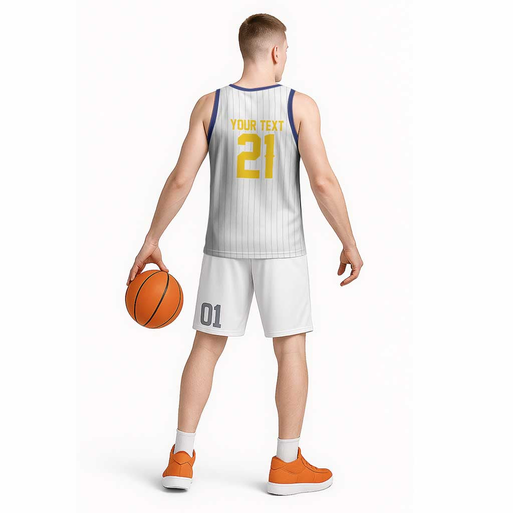 Custom Dripping Baseball Venezuela Basketball Jersey