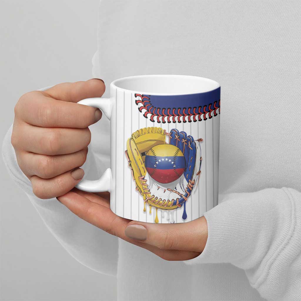 Custom Dripping Baseball Venezuela Ceramic Mug