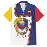 Custom Dripping Baseball Venezuela Hawaiian Shirt
