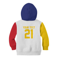 Custom Dripping Baseball Venezuela Kid Hoodie