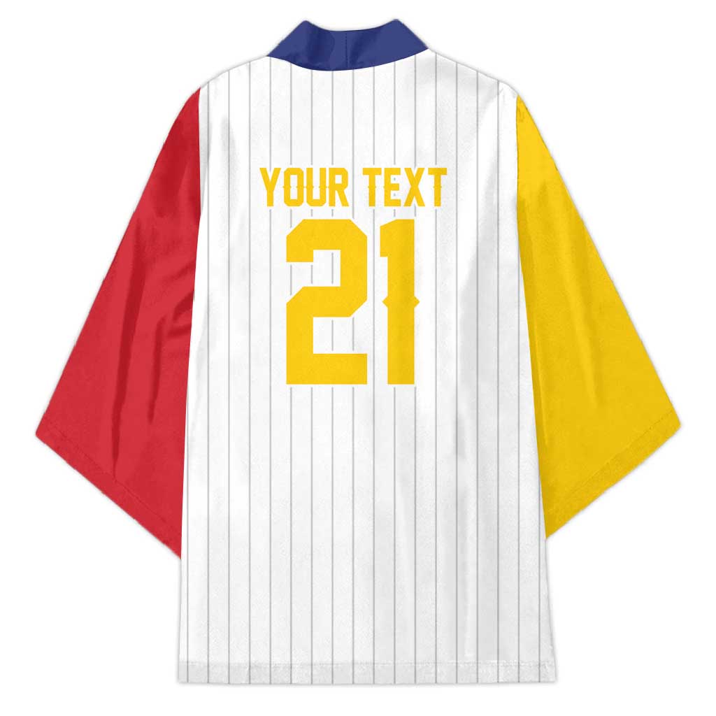 Custom Dripping Baseball Venezuela Kimono