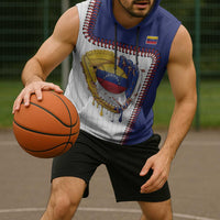 Custom Dripping Baseball Venezuela Sleeveless Hoodie