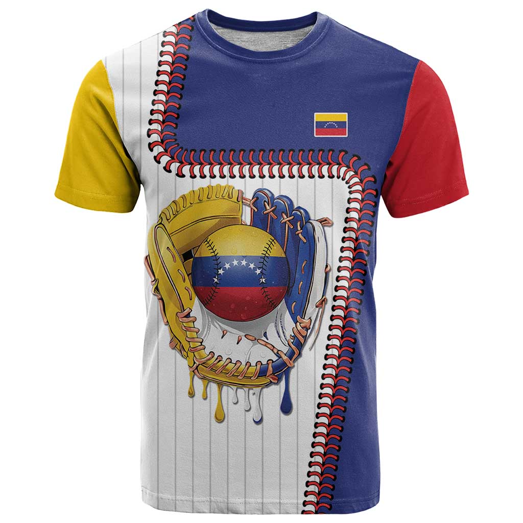 Custom Dripping Baseball Venezuela T Shirt