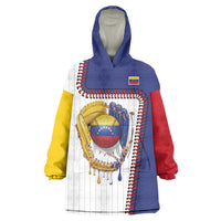 Custom Dripping Baseball Venezuela Wearable Blanket Hoodie