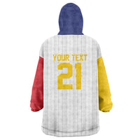 Custom Dripping Baseball Venezuela Wearable Blanket Hoodie