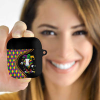 Dripping Baseball Mardi Gras AirPods Case Throw me Something Mister!