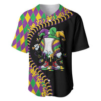 Dripping Baseball Mardi Gras Baseball Jersey Throw me Something Mister!