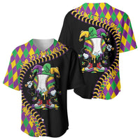 Dripping Baseball Mardi Gras Baseball Jersey Throw me Something Mister!