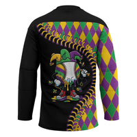 Dripping Baseball Mardi Gras Hockey Jersey Throw me Something Mister!