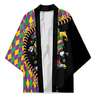 Dripping Baseball Mardi Gras Kimono Throw me Something Mister!