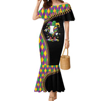 Dripping Baseball Mardi Gras Mermaid Dress Throw me Something Mister!