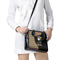 Dripping Baseball Mardi Gras Shoulder Handbag Throw me Something Mister!
