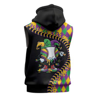 Dripping Baseball Mardi Gras Sleeveless Hoodie Throw me Something Mister!