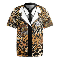 Proud Black Nurse RN Rugby Jersey African Stethoscope Animal Skins Pattern