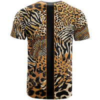 Proud Black Nurse RN T shirt African Stethoscope Animal Skins Pattern