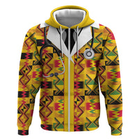 Proud Black Nurse RN Hoodie African Stethoscope Kente Pattern