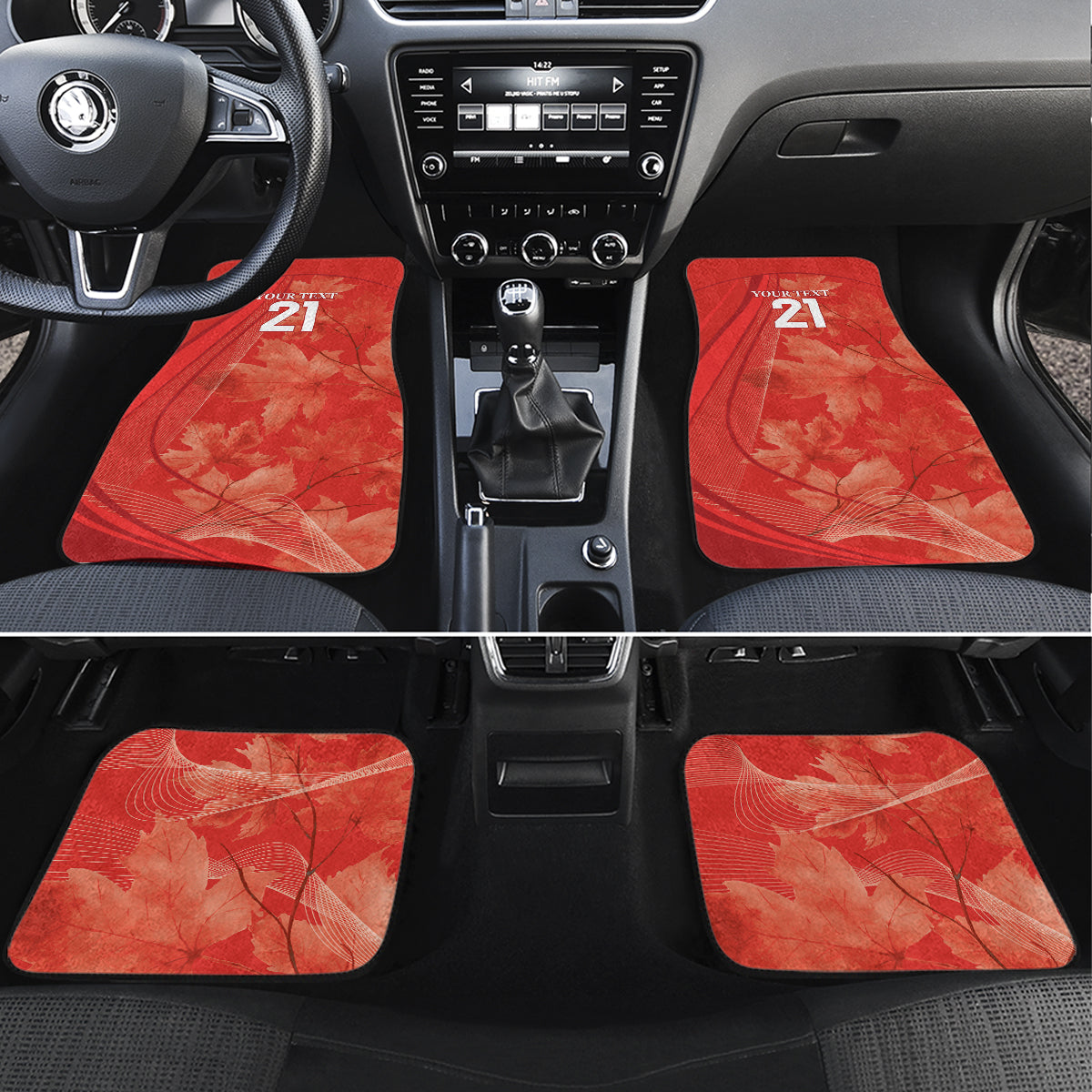 Canada Cricket World Cup 2024 Car Mats Maple Leafers Make Champions