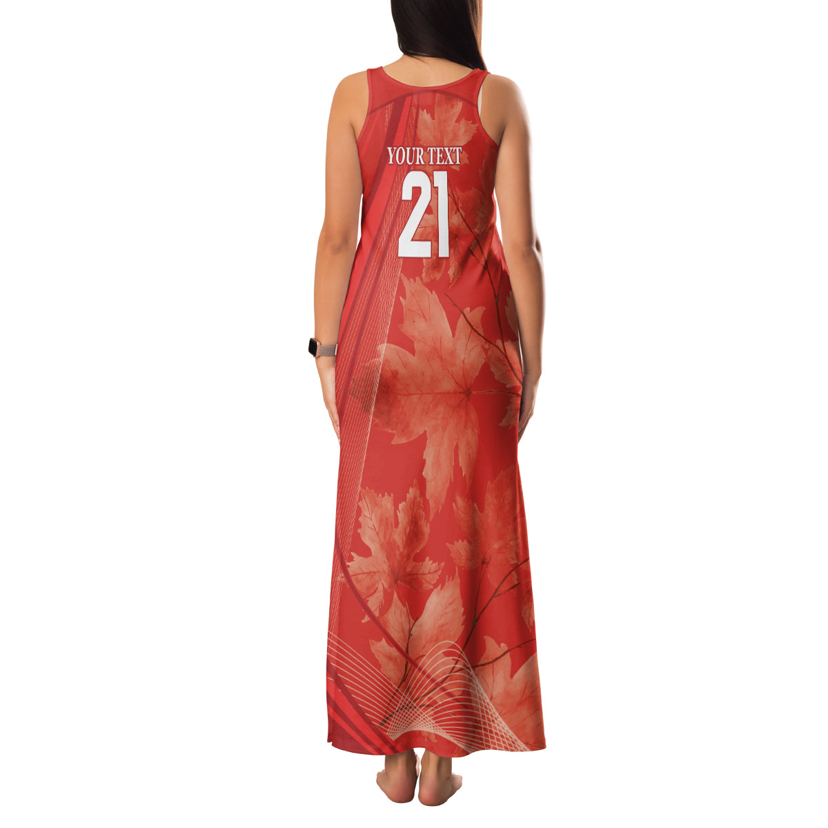 Canada Cricket World Cup 2024 Family Matching Tank Maxi Dress and Hawaiian Shirt Maple Leafers Make Champions - Wonder Print Shop