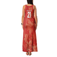 Canada Cricket World Cup 2024 Family Matching Tank Maxi Dress and Hawaiian Shirt Maple Leafers Make Champions - Wonder Print Shop
