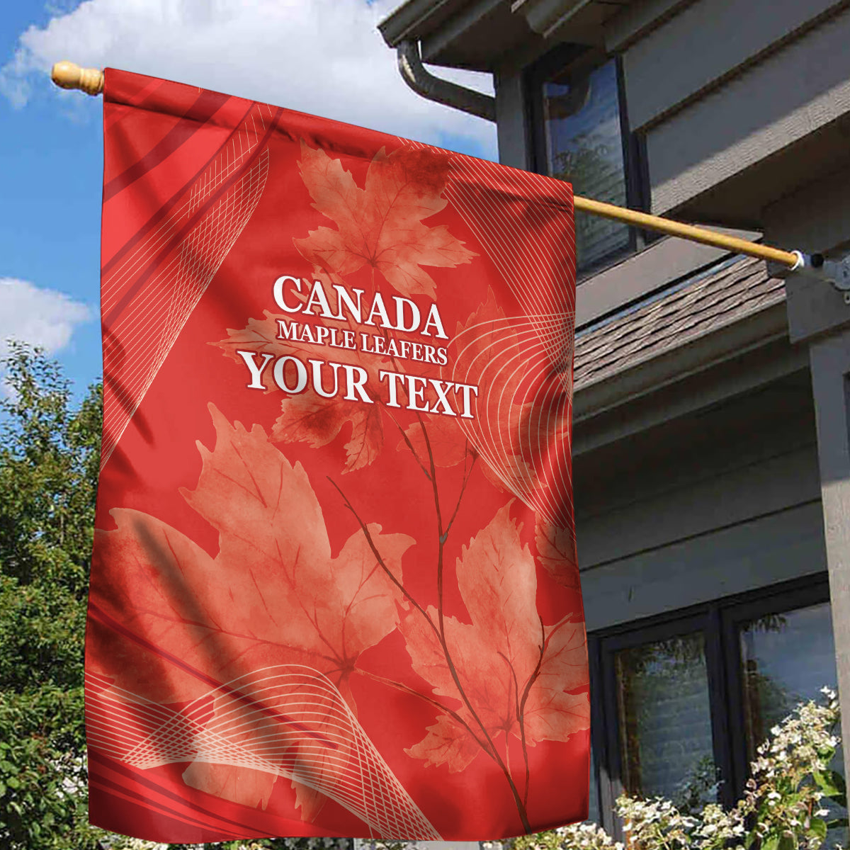Canada Cricket World Cup 2024 Garden Flag Maple Leafers Make Champions - Wonder Print Shop