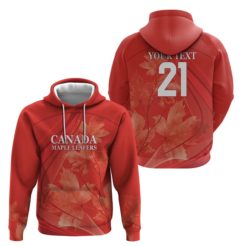 Canada Cricket World Cup 2024 Hoodie Maple Leafers Make Champions - Wonder Print Shop