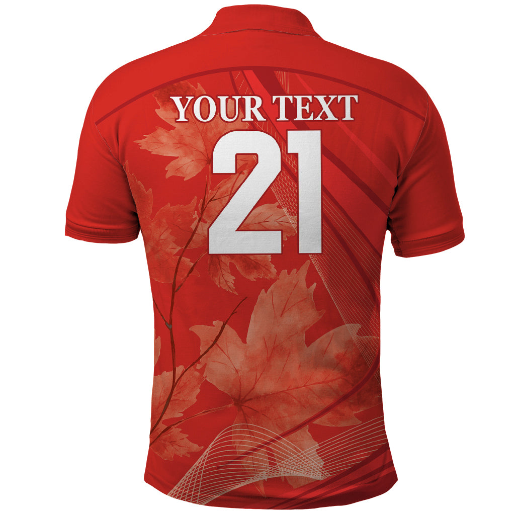 Canada Cricket World Cup 2024 Polo Shirt Maple Leafers Make Champions - Wonder Print Shop