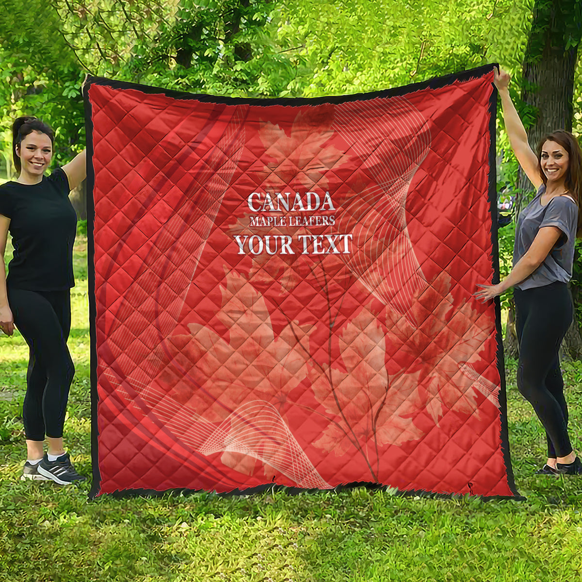 Canada Cricket World Cup 2024 Quilt Maple Leafers Make Champions - Wonder Print Shop