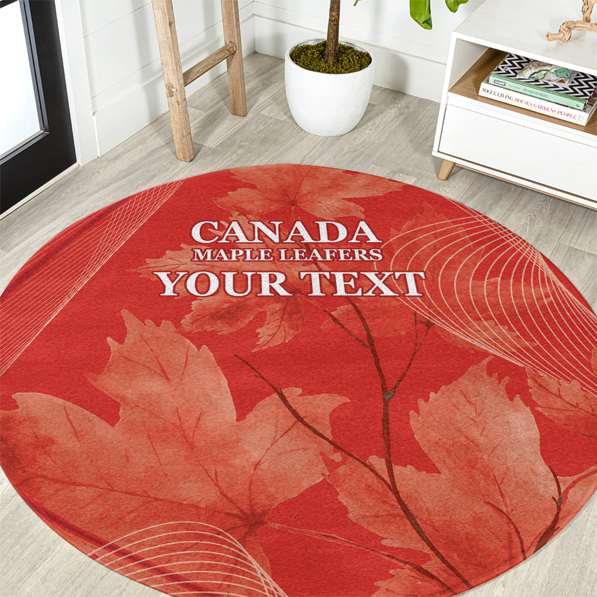 Canada Cricket World Cup 2024 Round Carpet Maple Leafers Make Champions