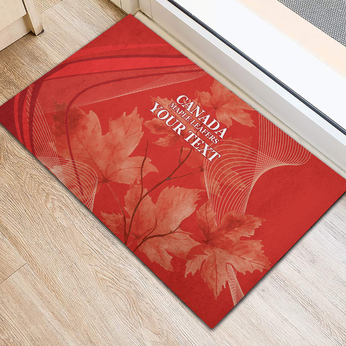 Canada Cricket World Cup 2024 Rubber Doormat Maple Leafers Make Champions - Wonder Print Shop